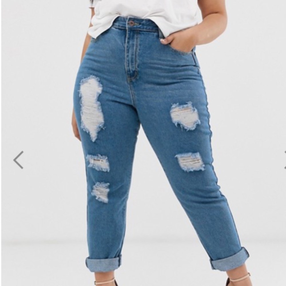 ASOS Liquor N Poker High Waisted Jeans NWT